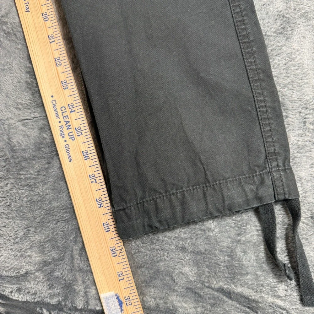 Matchstick Cargo Pants Mens S 29 Black Workwear Multi Pocket Tactical‎ Trousers
